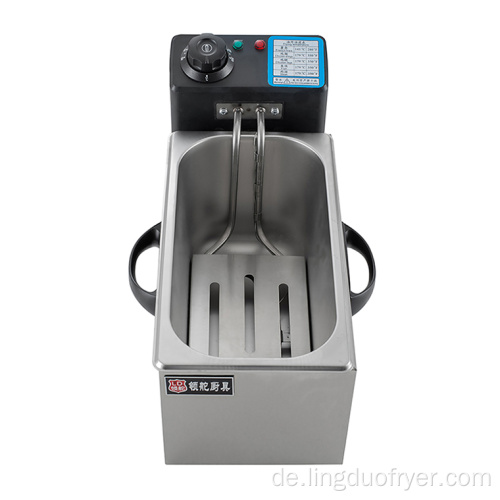 Single Electric Deefryer Fritteus -Fritteuse für Kartoffelchips Braten